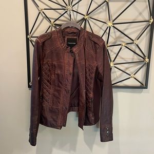 Large Maurice’s Faux leather jacket